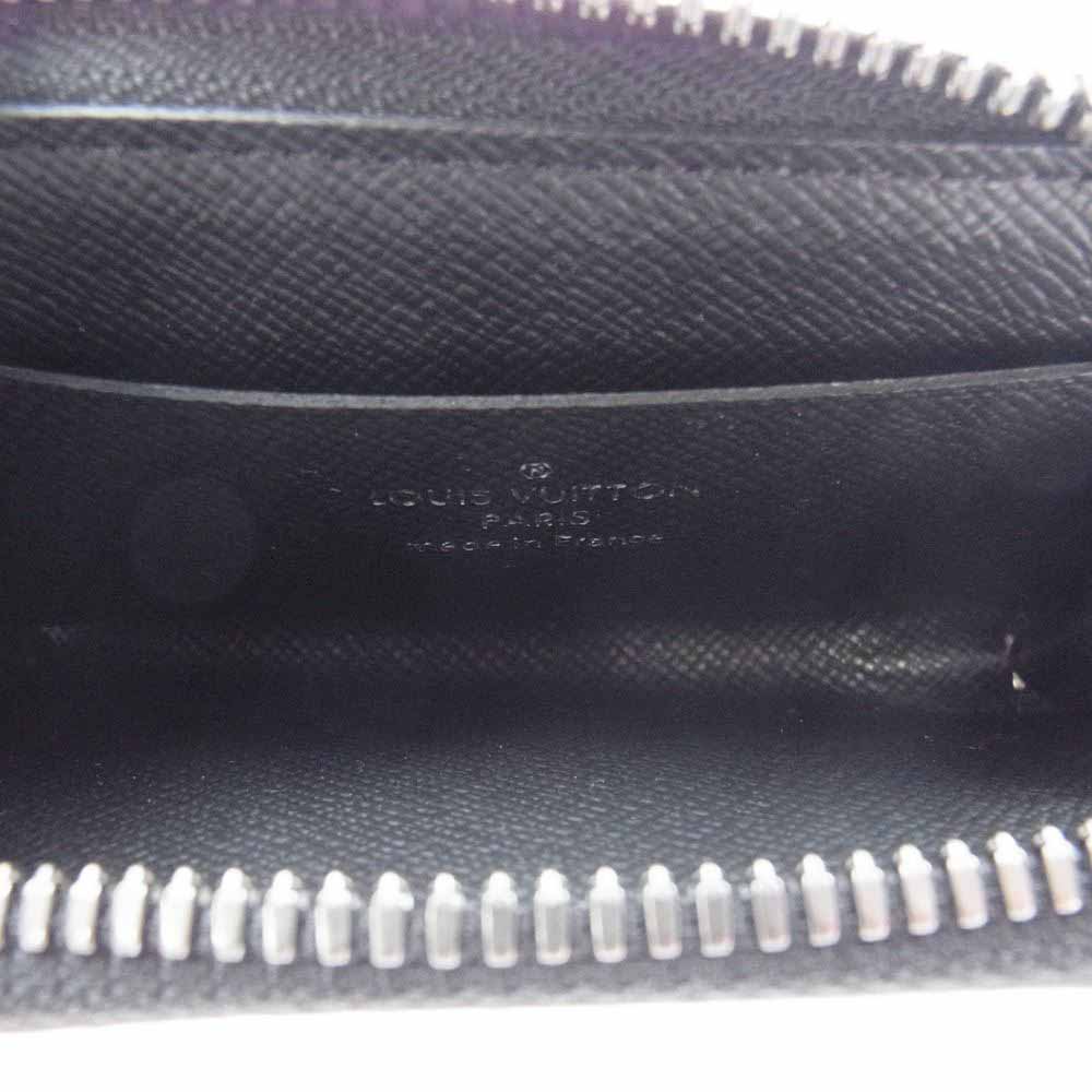LOUIS VUITTON ルイ・ヴィトン M63536 モノグラム エクリプス ポルトモネジュール コインケース ブラック系【美品】【中古】