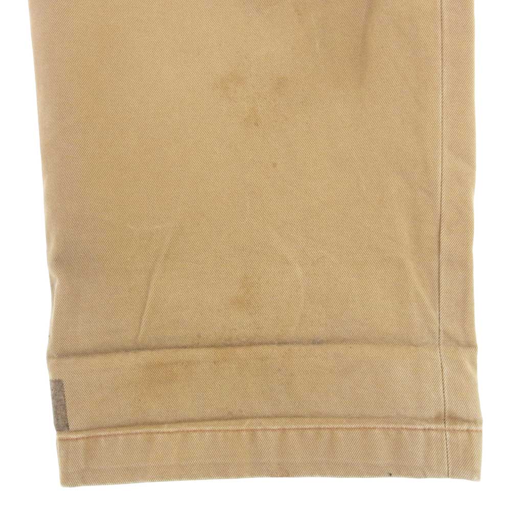 GLADHAND & Co. グラッドハンド BYGH-16-AW-18 FACTORY PANTS ファクトリー パンツ ユーズド加工 ベージュ系 XL【中古】