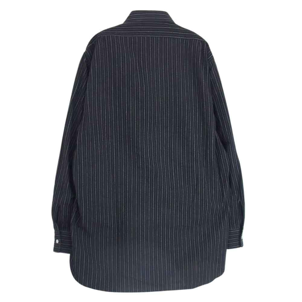 GLADHAND & Co. グラッドハンド BYGH-21-AW-12 Collegiate L/S Pullover Shirts カリージャト ロングスリーブ プルオーバー シャツ ブラック系 XL【中古】