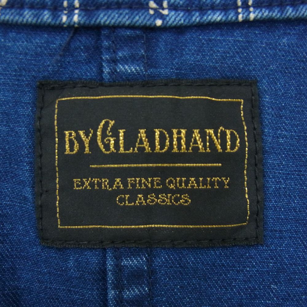 GLADHAND & Co. グラッドハンド BYGH-19-SS-04 HEARTLAND-VEST ハートランドベスト  ネイビー系 XL【中古】