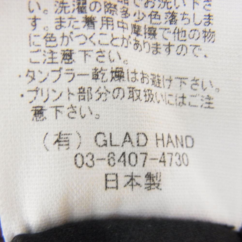 GLADHAND & Co. グラッドハンド BYGH-20-SS-03 GRACE STRIPE-COACH JACKET ストライプ コーチ ジャケット   ブラック系 XL【中古】