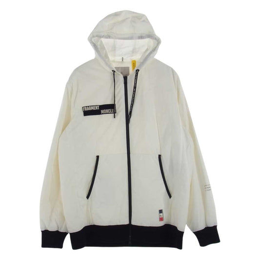 MONCLER モンクレール GENIUS 7 FRAGMENT HIROSHI FUJIWARA RAVE JACKET ジーニアス 藤原ヒロシ ダウンジャケット オフホワイト系 TG4【中古】