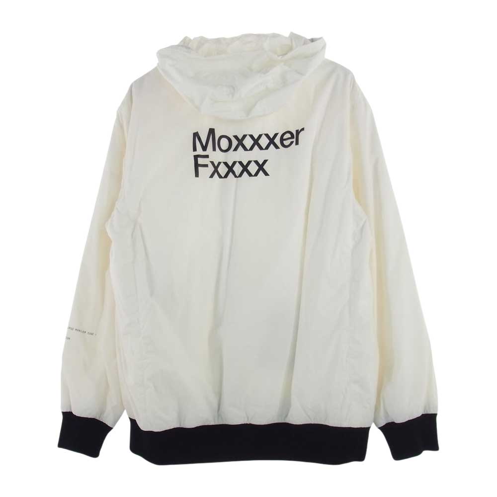 MONCLER モンクレール GENIUS 7 FRAGMENT HIROSHI FUJIWARA RAVE JACKET ジーニアス 藤原ヒロシ ダウンジャケット オフホワイト系 TG4【中古】