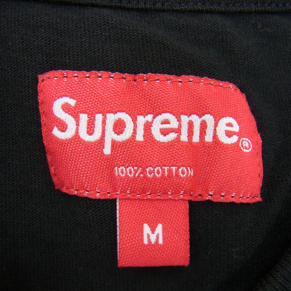 Supreme シュプリーム 20AW Ancient S/S Top エンシェント Tシャツ 刺繍 ブラック ブラック系 M【極上美品】【中古】
