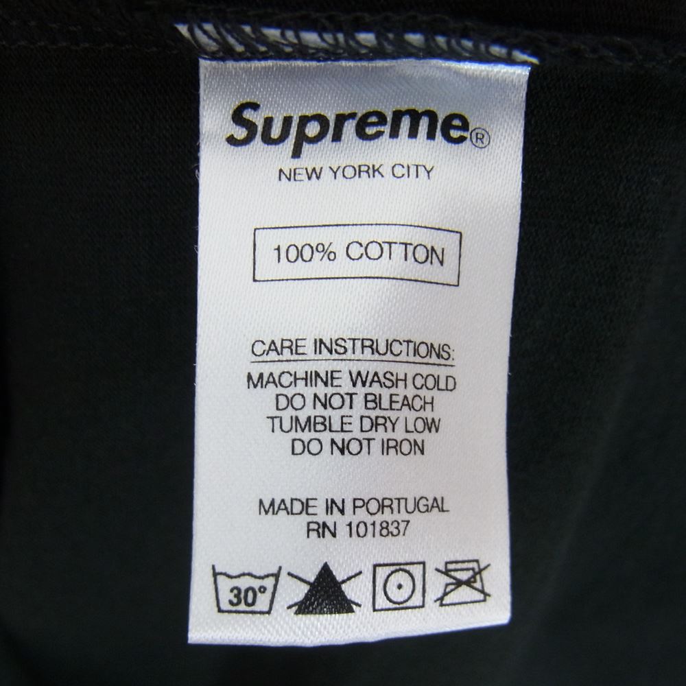 Supreme シュプリーム 20AW Ancient S/S Top エンシェント Tシャツ 刺繍 ブラック ブラック系 M【極上美品】【中古】