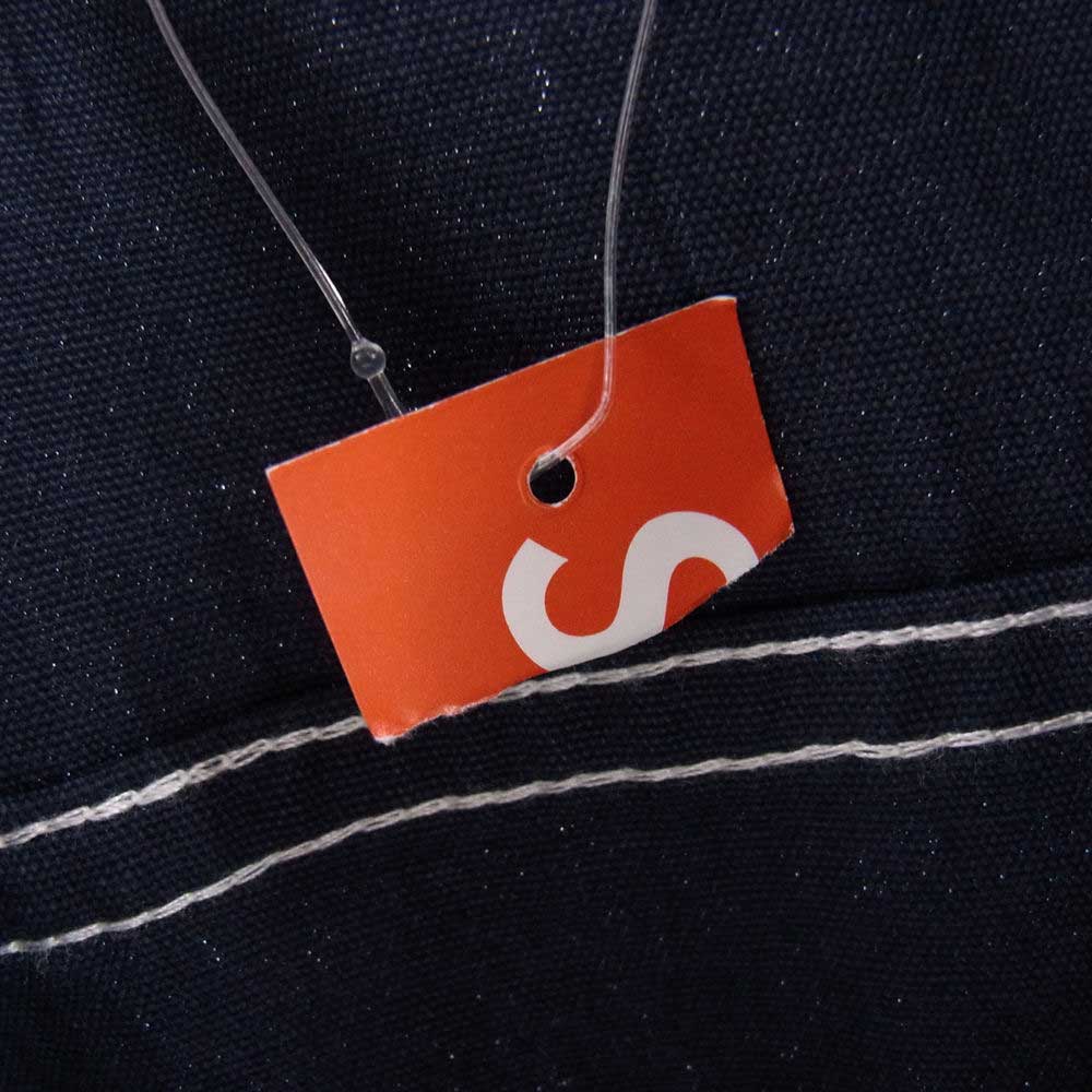 Supreme シュプリーム 18SS Contrast Stitch Work Jacket コントラスト ステッチ ワーク ジャケット ネイビー系 L【美品】【中古】