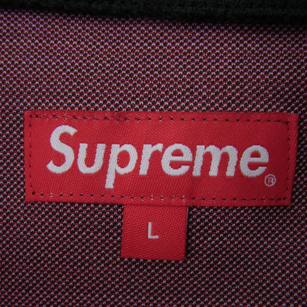 Supreme シュプリーム 22AW World Famous Jacquard Track Jacket ワールド フェイマス ジャカード トラック ジャケット ブラック系 L【極上美品】【中古】