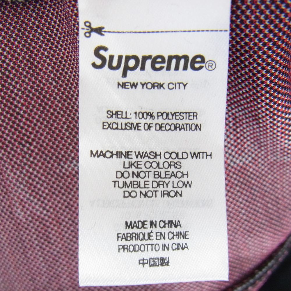 Supreme シュプリーム 22AW World Famous Jacquard Track Jacket ワールド フェイマス ジャカード トラック ジャケット ブラック系 L【極上美品】【中古】