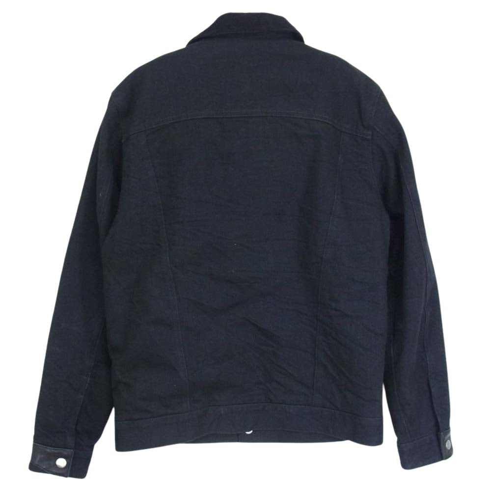RUDE GALLERY BLACK REBEL ルードギャラリーブラックレーベル ROAD JACK-1B 裏ボア デニム ジャケット ブラック系 S【中古】