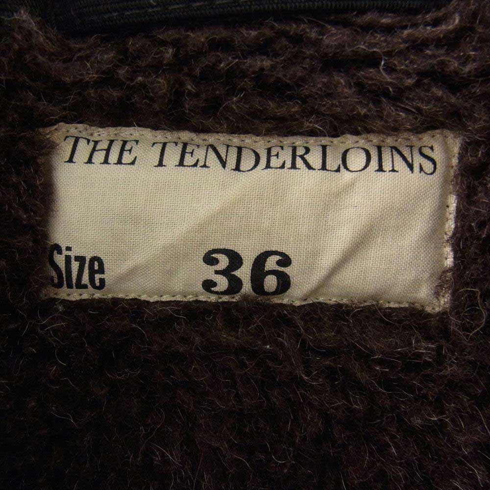 TENDERLOIN テンダーロイン T-1 アルパカボア N-1 デッキ ジャケット ブラック系 XS【中古】
