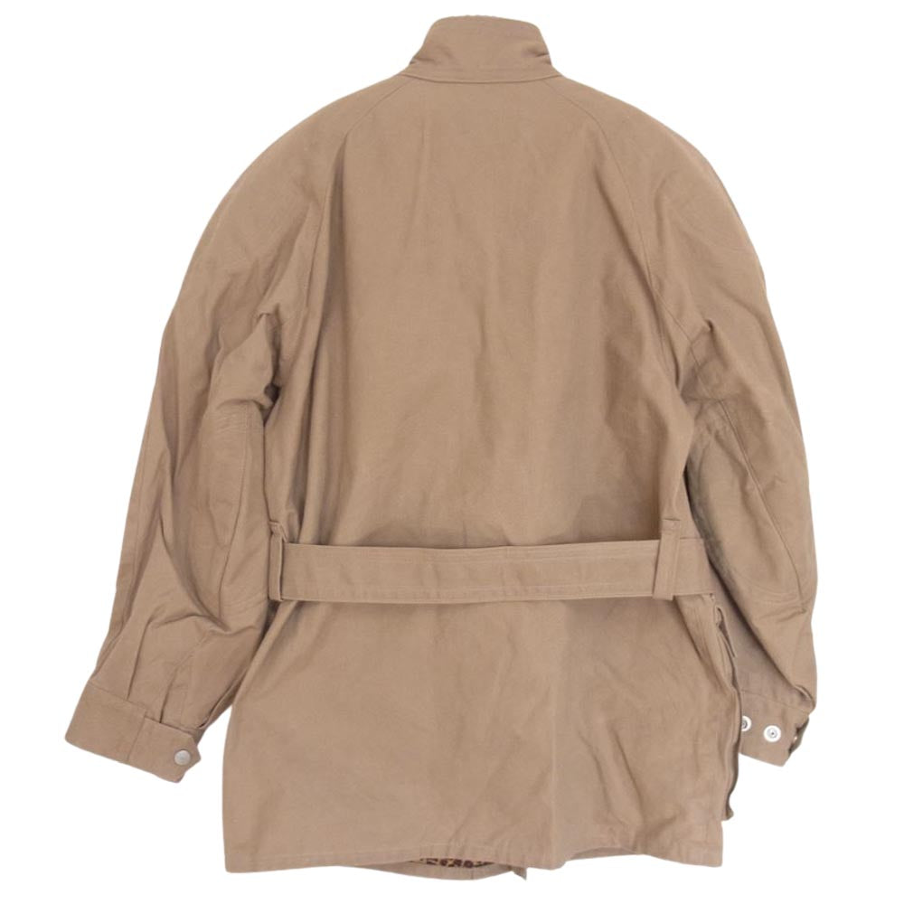 ドライボーンズ コットン モーターサイクル ジャケット ベージュ系 S【中古】