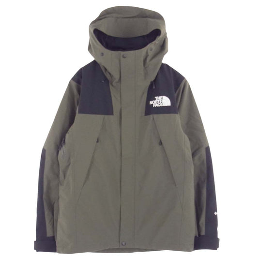 THE NORTH FACE ノースフェイス NP61800 MOUNTAIN JACKET GORE-TEX マウンテン ジャケット ゴアテックス カーキ系 M【中古】