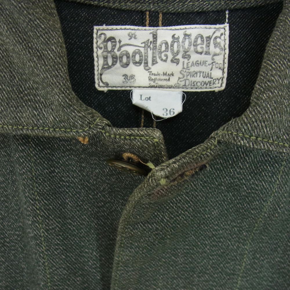 BOOTLEGGERS ブートレガーズ カバーオール ワーク ジャケット カーキ系 36【中古】