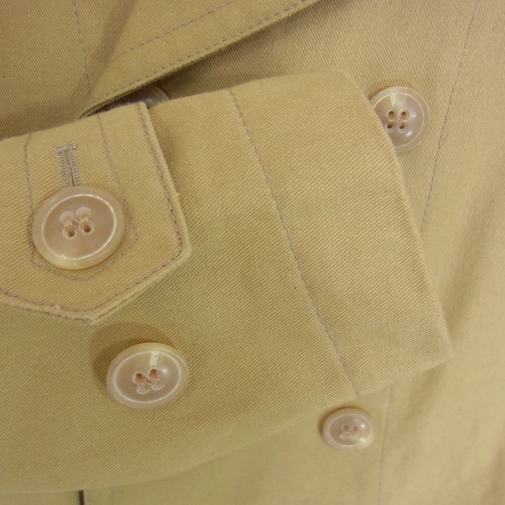 Nigel Cabourn ナイジェルケーボン キャンバス Pコート ブラウン系 44【中古】