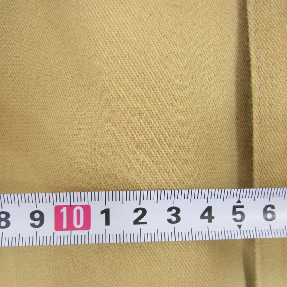 Nigel Cabourn ナイジェルケーボン キャンバス Pコート ブラウン系 44【中古】