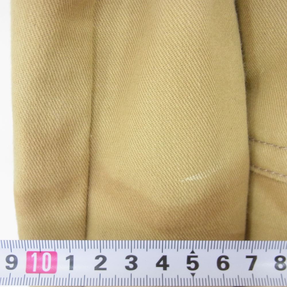 Nigel Cabourn ナイジェルケーボン キャンバス Pコート ブラウン系 44【中古】