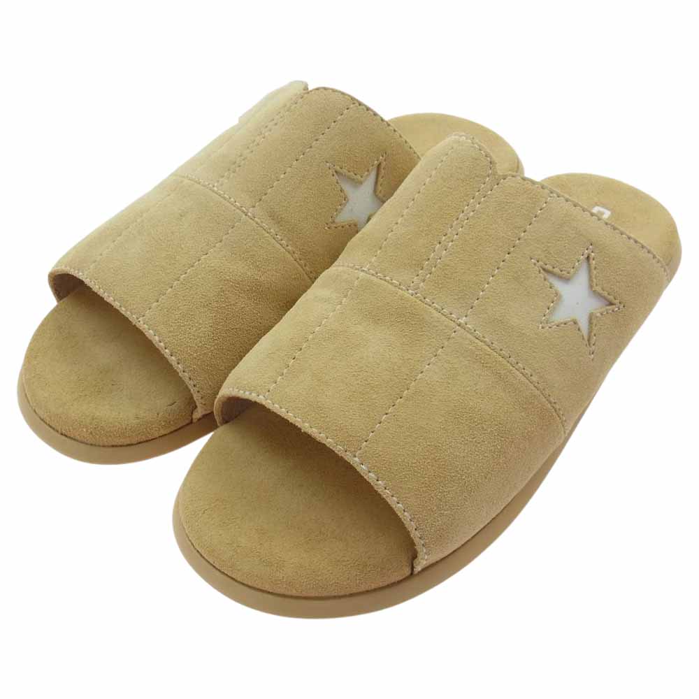 CONVERSE コンバース ADDICT アディクト ONE STAR SANDAL ワンスター サンダル ベージュ系 US7.5【極上美品】【中古】
