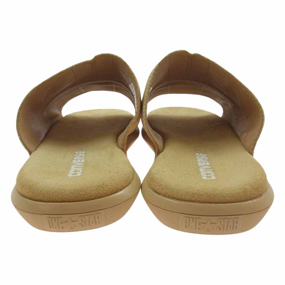 CONVERSE コンバース ADDICT アディクト ONE STAR SANDAL ワンスター サンダル ベージュ系 US7.5【極上美品】【中古】