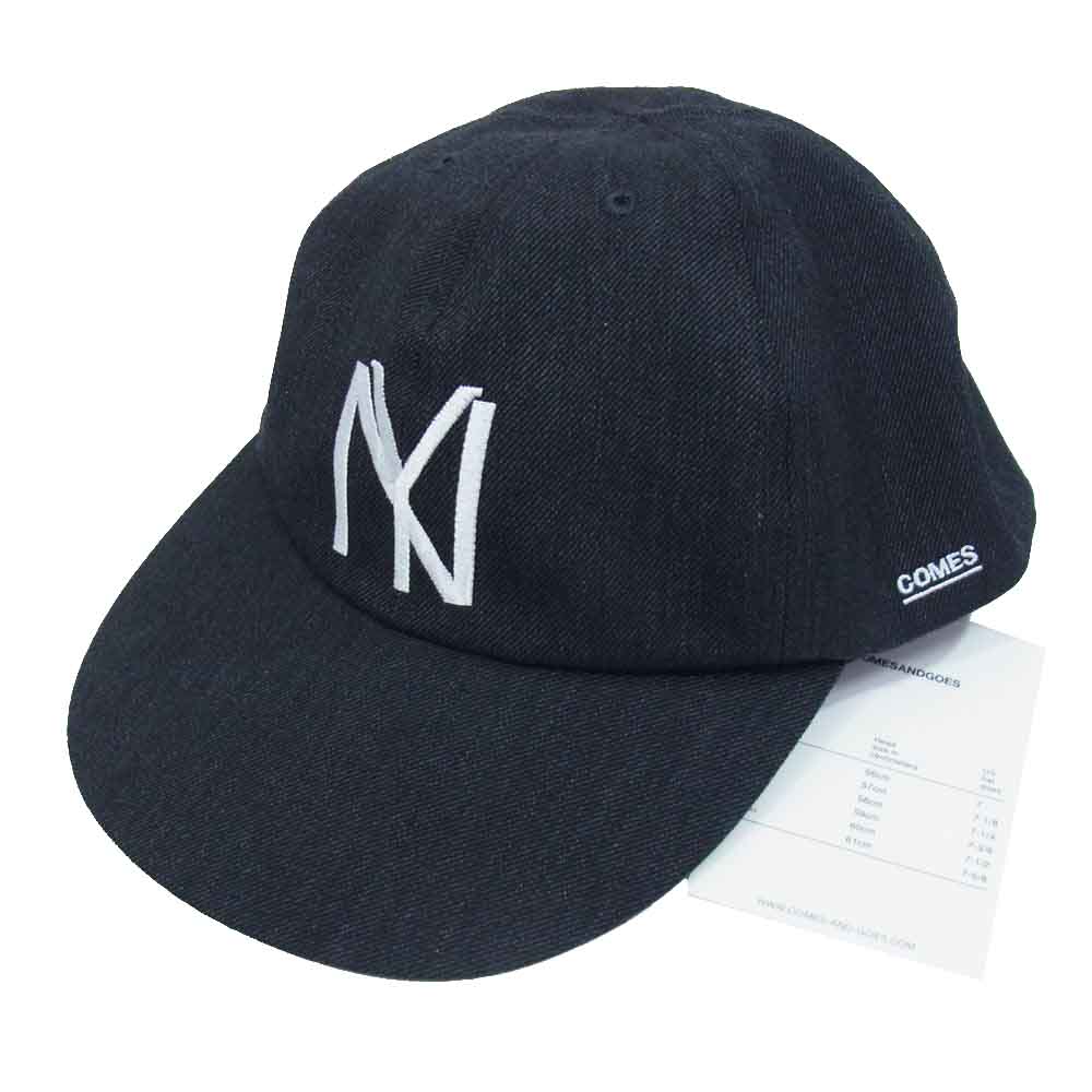カムズアンドゴーズ 21826 NYBYC 1935 CAP NY ヤンキース キャップ チャコール系【極上美品】【中古】