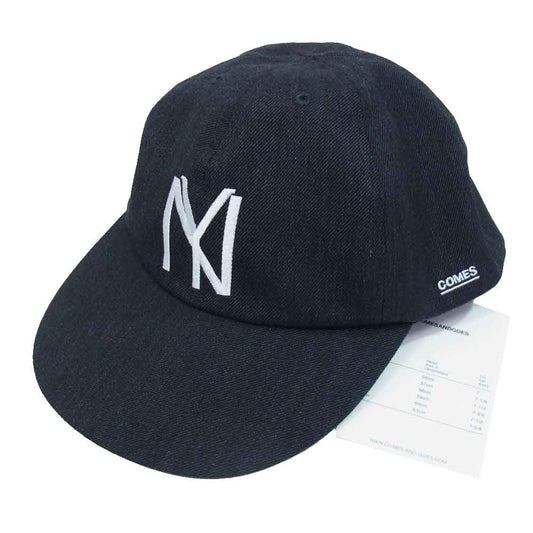 カムズアンドゴーズ 21826 NYBYC 1935 CAP NY ヤンキース キャップ チャコール系【極上美品】【中古】