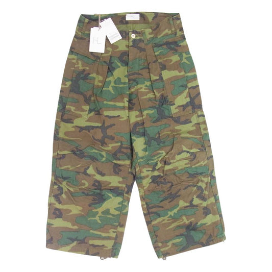 ヘリル 22-030-HL-8040-3 Duck ERDL Camouflage Cargopants ダック カーゴパンツ ウッドランドカモ カーキ系 1【中古】