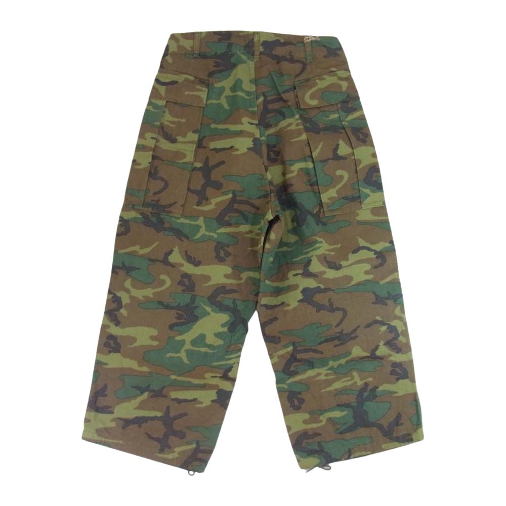 ヘリル 22-030-HL-8040-3 Duck ERDL Camouflage Cargopants ダック カーゴパンツ ウッドランドカモ カーキ系 1【中古】