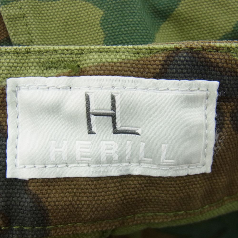 ヘリル 22-030-HL-8040-3 Duck ERDL Camouflage Cargopants ダック カーゴパンツ ウッドランドカモ カーキ系 1【中古】