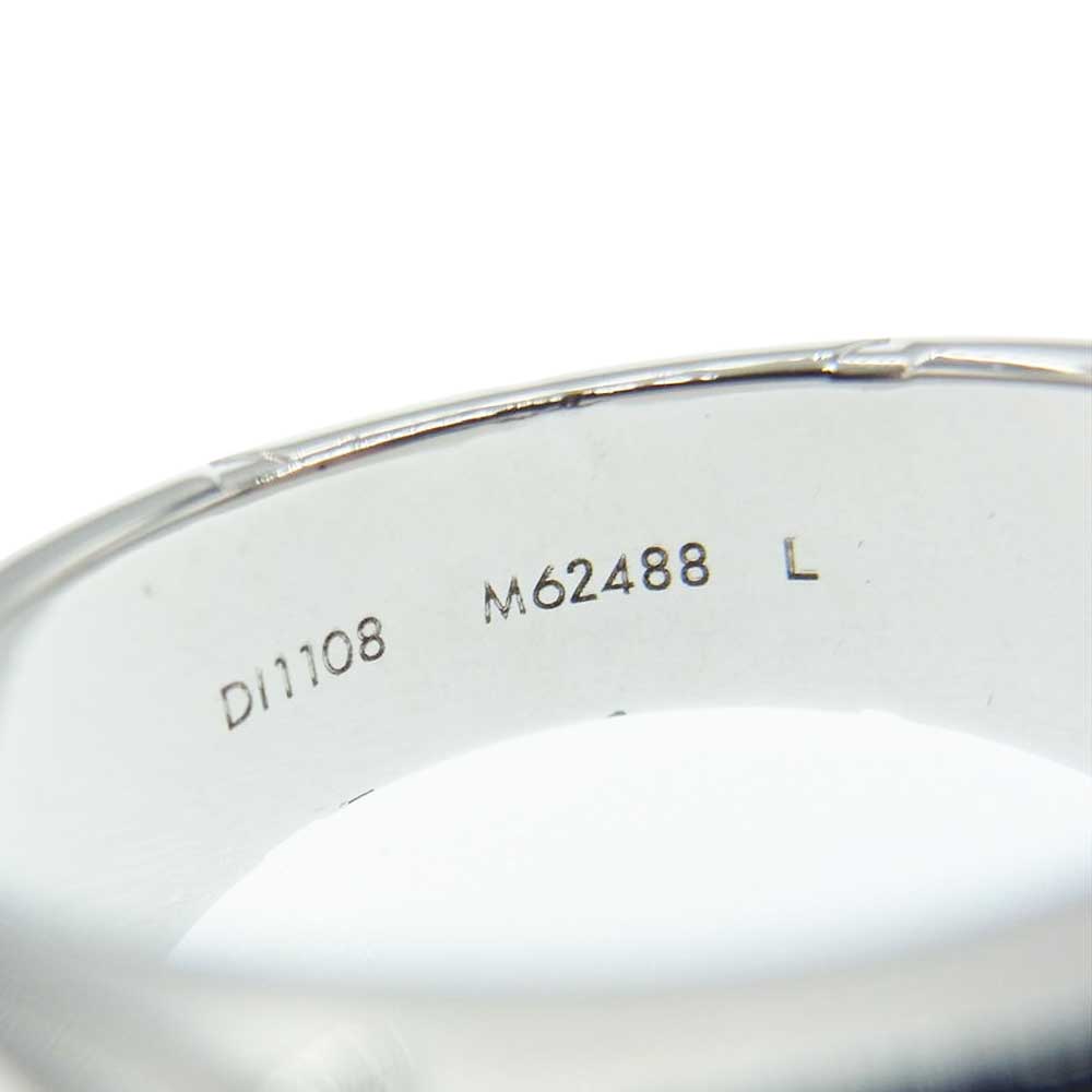LOUIS VUITTON ルイ・ヴィトン M62488 モノグラム シグネット リング シルバー系 22号【中古】