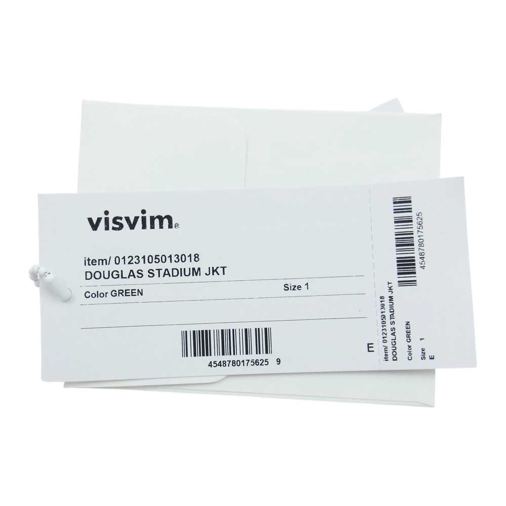 VISVIM ビズビム 23SS 0123105013018 DOUGLAS STADIUM JKT サテン ジャケット グリーン系 １【新古品】【未使用】【中古】