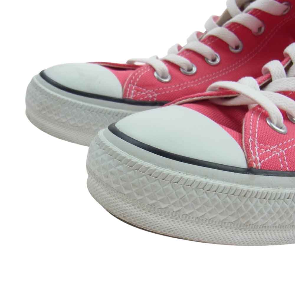 CONVERSE コンバース × AURALEE × BEAUTY&YOUTH オーラリー ALLSTAR HI ハイカット スニーカー ピンク系 28.0cm【美品】【中古】