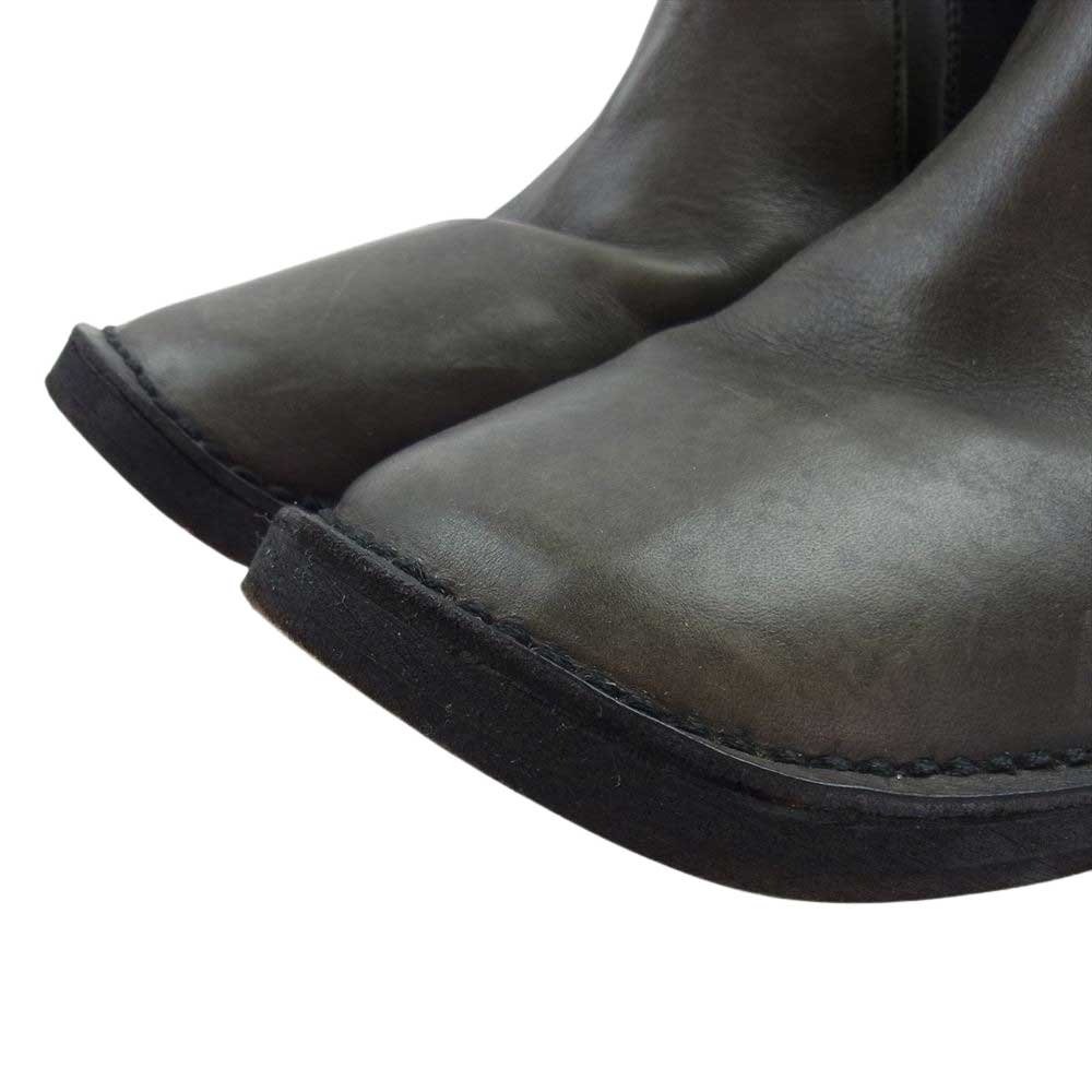 COMME des GARCONS コムデギャルソン × DryShod ドライショッド サイドゴア ブーツ  チャコール系 42【中古】