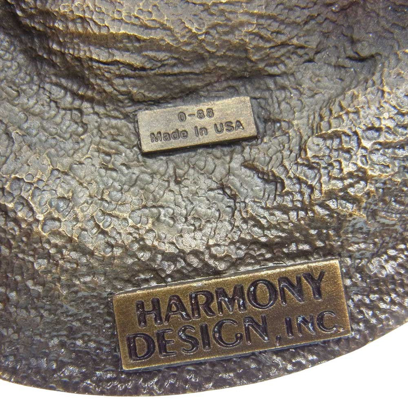 HARLEY DAVIDSON ハーレーダビッドソン HARMONY DESIGN イーグル ロゴ バックル ゴールド系【中古】