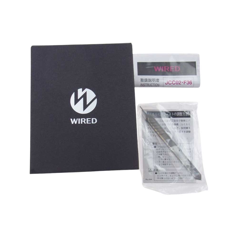 SEIKO セイコー AGAT742 WIRED ワイアード Reflection リフレクション 腕時計 ウォッチ シルバー系【極上美品】【中古】