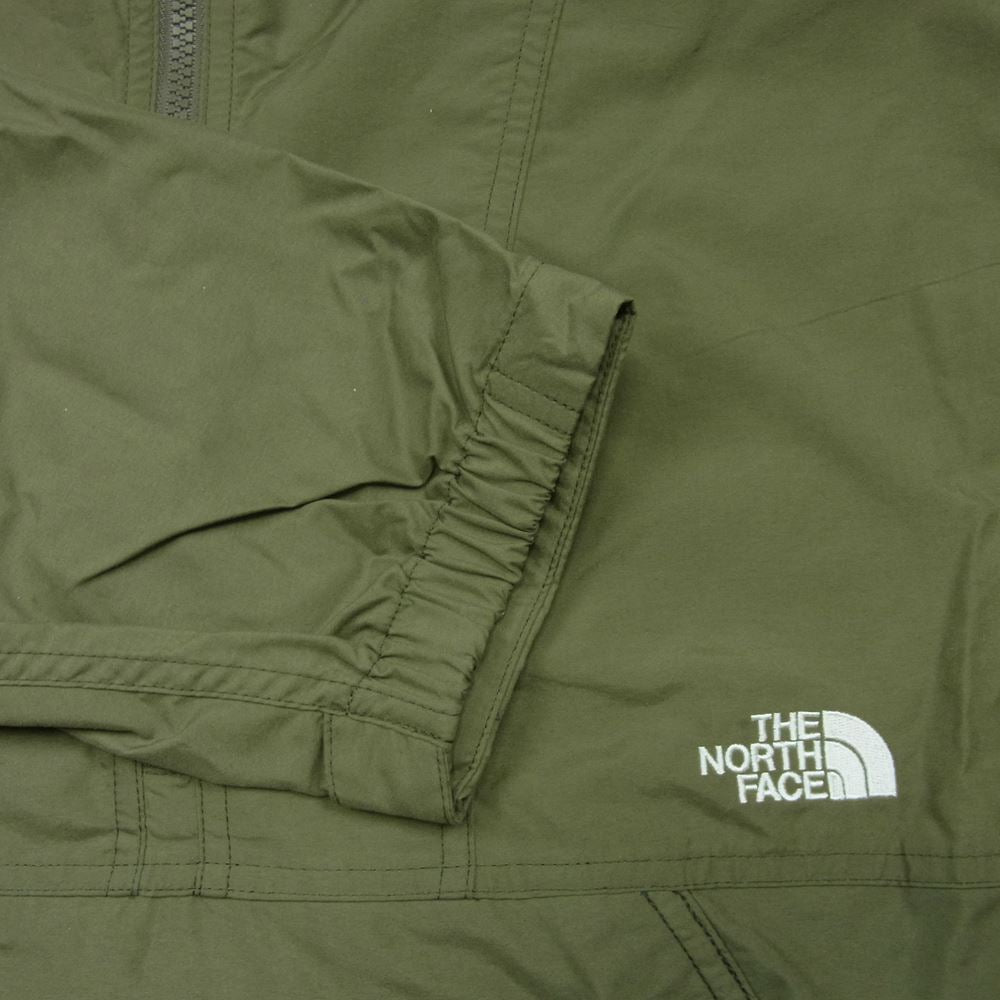 THE NORTH FACE ノースフェイス NP21735 Compact Anorak コンパクト アノラック パーカ ジャケット BG バーントオリーブ XL【新古品】【未使用】【中古】