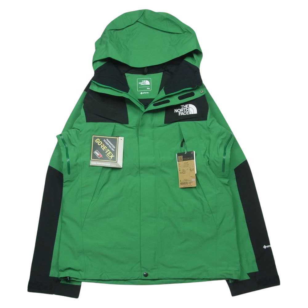 THE NORTH FACE ノースフェイス NP61800 MOUNTAIN JACKET マウンテン シェル ジャケット パーカー GORE-TEX ゴアテックス シェルアマゾングリーン XXL【新古品】【未使用】【中古】