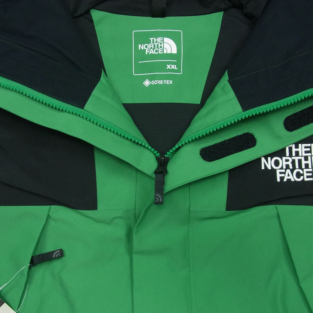 THE NORTH FACE ノースフェイス NP61800 MOUNTAIN JACKET マウンテン シェル ジャケット パーカー GORE-TEX ゴアテックス シェルアマゾングリーン XXL【新古品】【未使用】【中古】