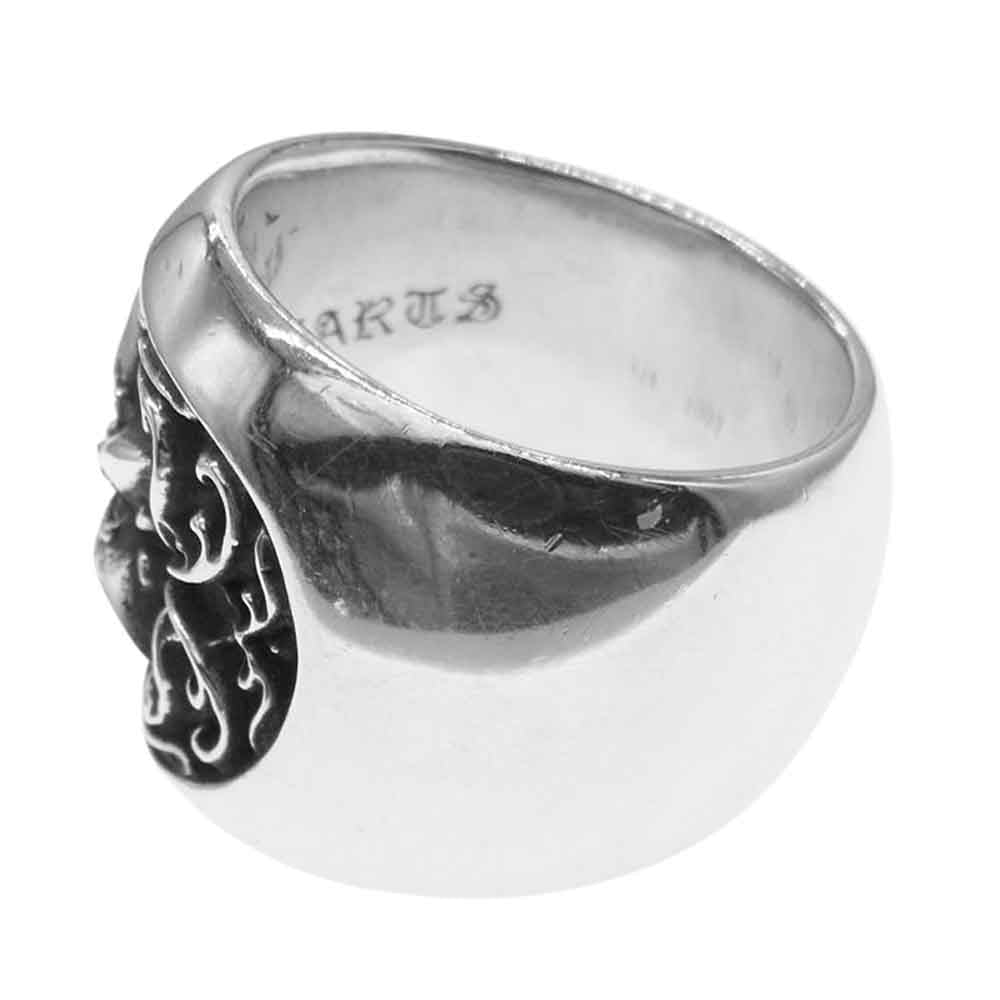 CHROME HEARTS クロムハーツ（原本有） CLASSIC OVAL STAR RING クラシック オーバルスター リング シルバー系 26号【中古】
