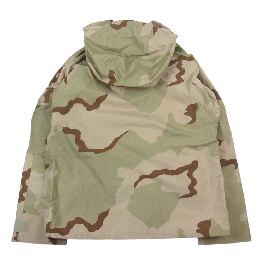 アメリカ軍 8415-01-470-1952 00s ECWCS エクワックス PARKA COLD WEATHER GORE-TEX ゴアテックス コールド ウェザー パーカー ジャケット デザートカモ ベージュ系 M【中古】