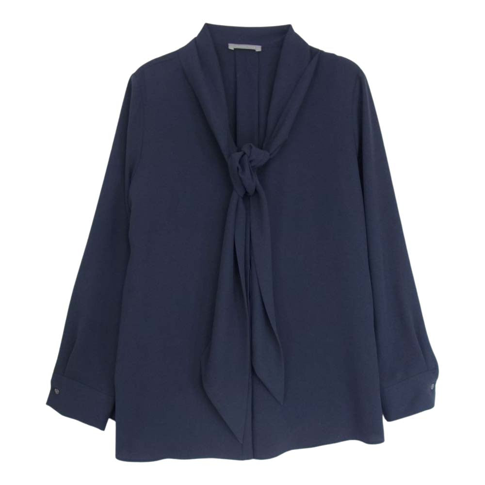 theory セオリー luxe リュクス 長袖 シャツ ブラウス ネイビー系 36【中古】