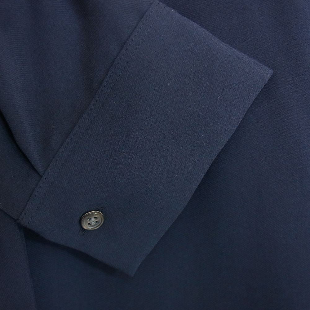 theory セオリー luxe リュクス 長袖 シャツ ブラウス ネイビー系 36【中古】