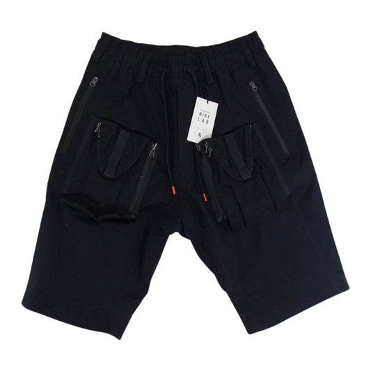 NIKE ナイキ 923949-010 NIKELAB ACG DEPLOY CARGO SHORT デプロイ カーゴ ショーツ ハーフ パンツ ブラック系 S/P【新古品】【未使用】【中古】