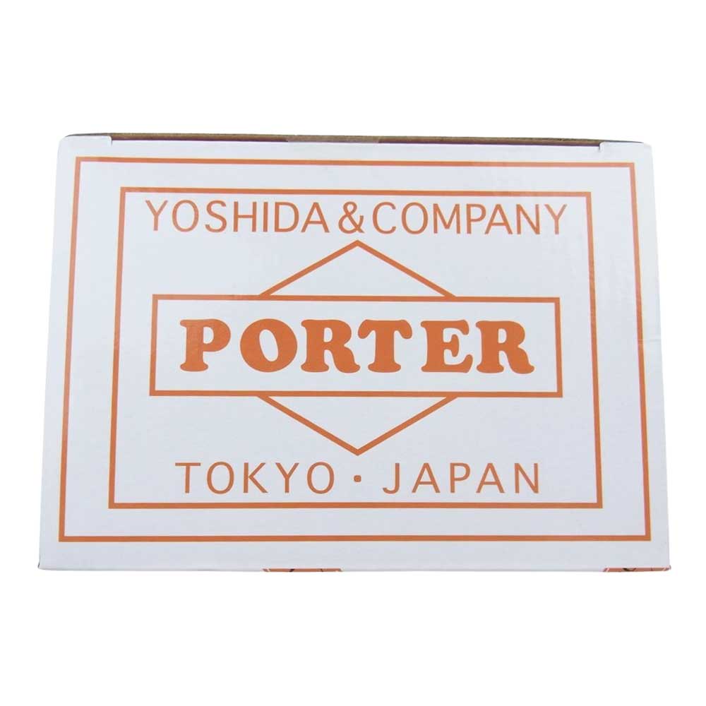 MEDICOM TOY メディコムトイ BE＠BRICK ベアブリック × PORTER ポーター 400% ブラック スケルトンオレンジ  ブラック スケルトンオレンジ【新古品】【未使用】【中古】