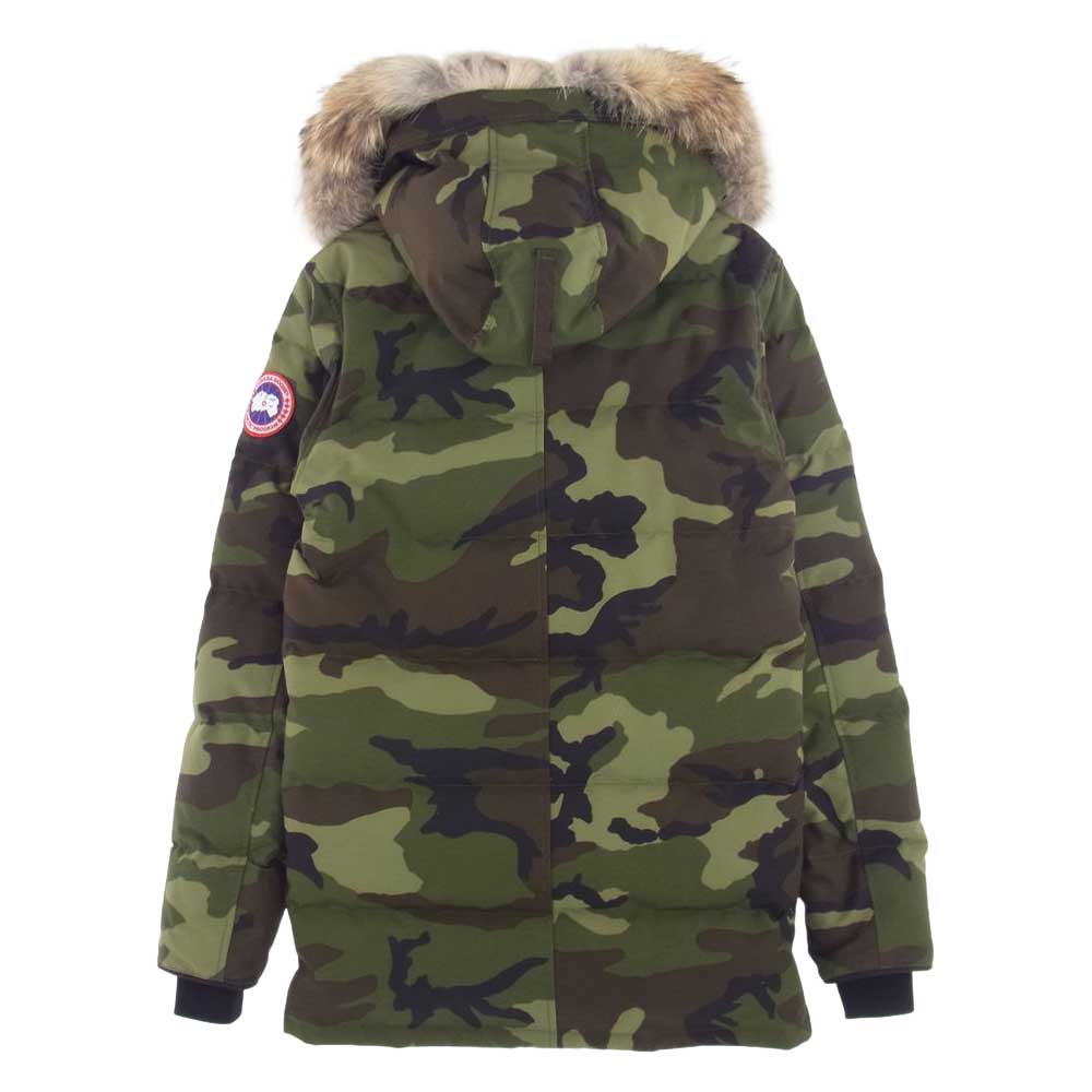 CANADA GOOSE カナダグース 3805M 海外正規品 CARSON PARKA カーソン パーカー ダウン ジャケット モスグリーン系 S【中古】