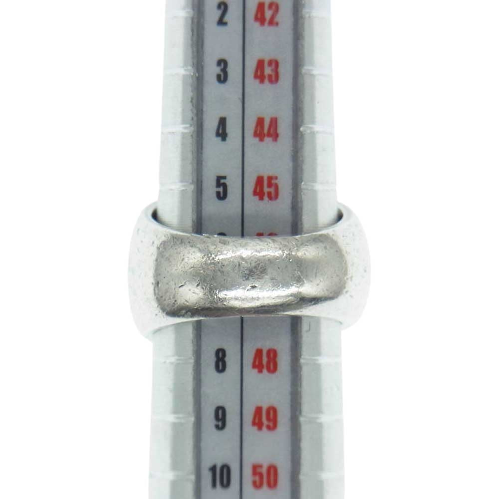 CHROME HEARTS クロムハーツ（原本無） HEART IN BAND ハート イン バンド リング シルバー系 7.5号程度【中古】