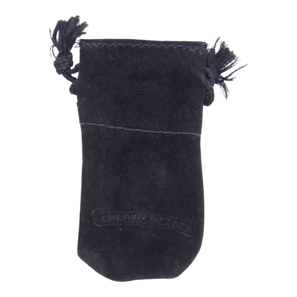 CHROME HEARTS クロムハーツ（原本無） HEART IN BAND ハート イン バンド リング シルバー系 7.5号程度【中古】