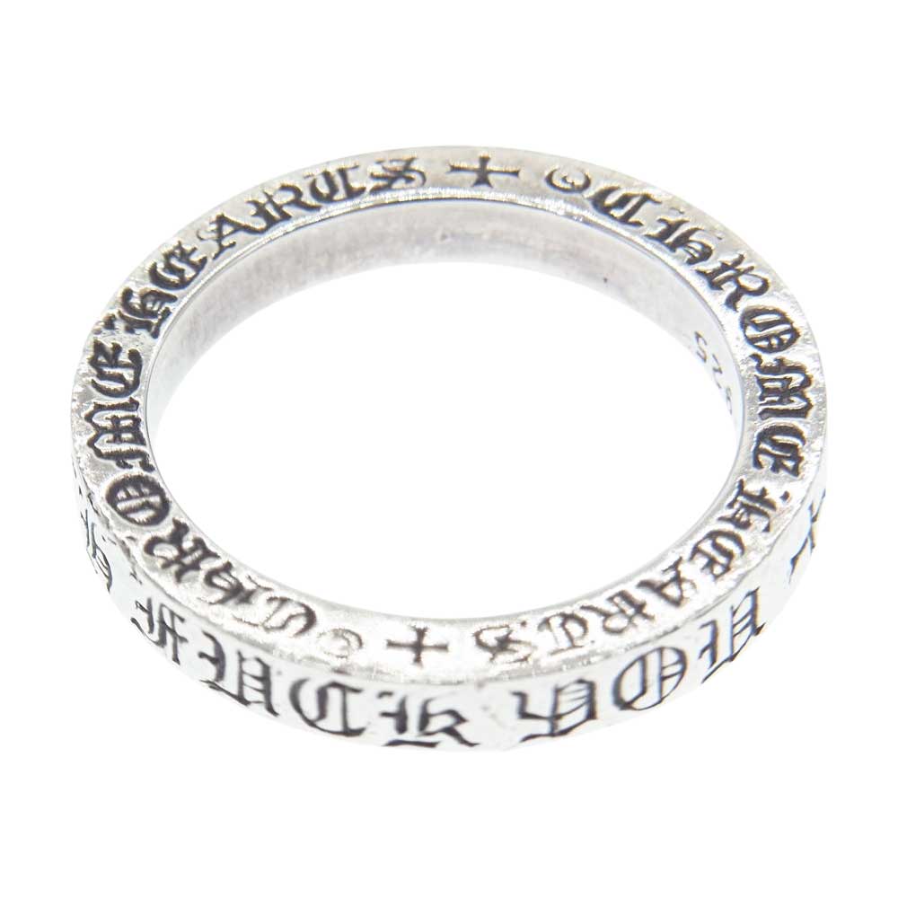 CHROME HEARTS クロムハーツ（原本有） SPACER FUCKYOU 3mm スペーサー ファックユー リング シルバー系 18.5号【中古】