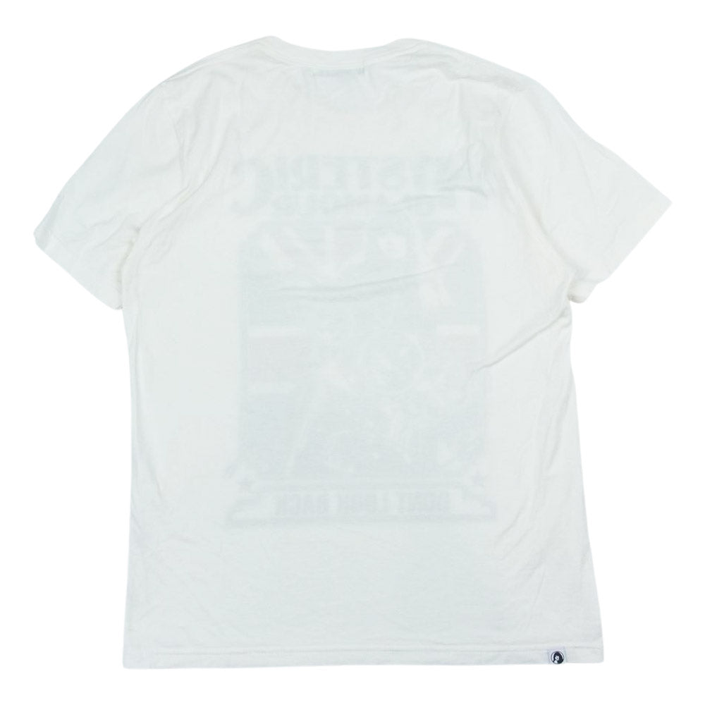 HYSTERIC GLAMOUR ヒステリックグラマー 4CT-5102 Don’t look back ロック 半袖 Tシャツ ホワイト ホワイト系 M【中古】