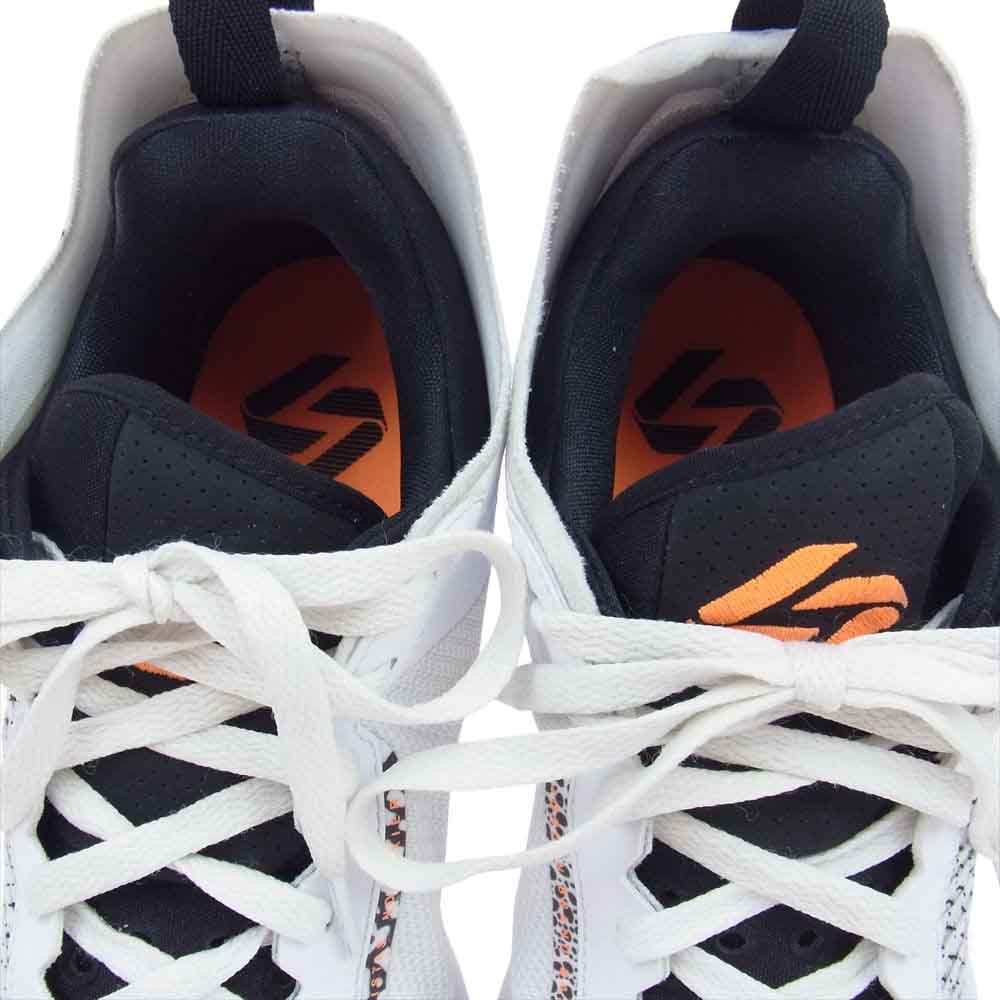 NIKE ナイキ DQ6513-108 Jordan Luka 1 PF Total Orange ジョーダン ルカ1 PF トータル オレンジ スニーカー キッズ 24.5cm ホワイト系 24.5cm【中古】