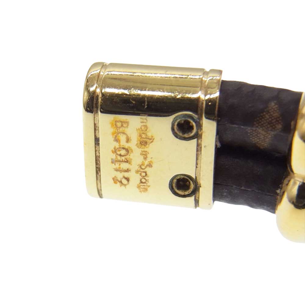 LOUIS VUITTON ルイ・ヴィトン M8109E モノグラム ブラスレ キープ イット トゥワイス カデナ ブレスレット ブラウン系【中古】