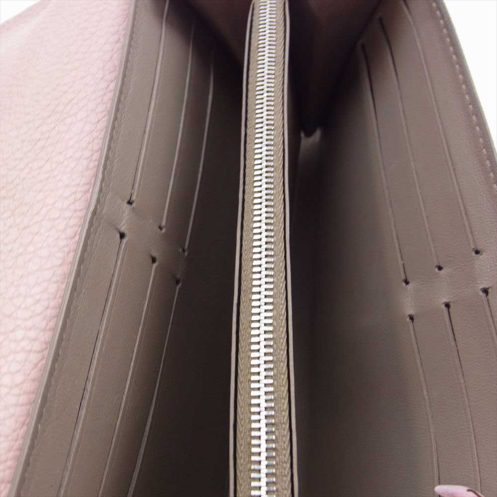 LOUIS VUITTON ルイ・ヴィトン M61250 ポルトフォイユ カプシーヌ マグノリア ウォレット 長財布 ピンク系【中古】